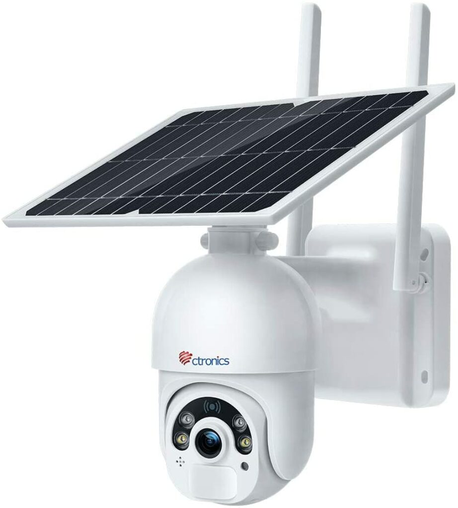 Caméra de Surveillance Solaire Ctronics Avis