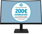 Écran gaming incurvé HP X27c Avis