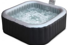 Test et Avis du Spa MSPA Gonflable carré Alice’s Garden