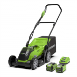 Greenworks Tondeuse à batterie G40LM35K2X Avis